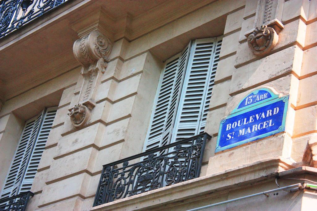 Hotel Saint Marcel Párizs Kültér fotó